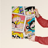 Powerpuff Girls Instant Photo Collage Poster